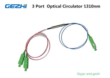 SC/APC 3 Port Optical Circulator 1310nm Low Insertion Loss for Fiber Optical Instrument