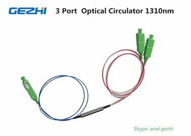 SC/APC 3 Port Optical Circulator 1310nm Low Insertion Loss for Fiber Optical Instrument